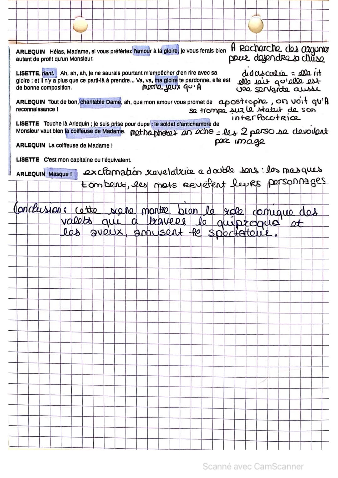 aé malade imaginaire: acte I, scene 5
JB Poquelin, dit Molière, celebre dramaturge du XVIIes, se Cattache ou mut
dassicisme. ds la comedie i