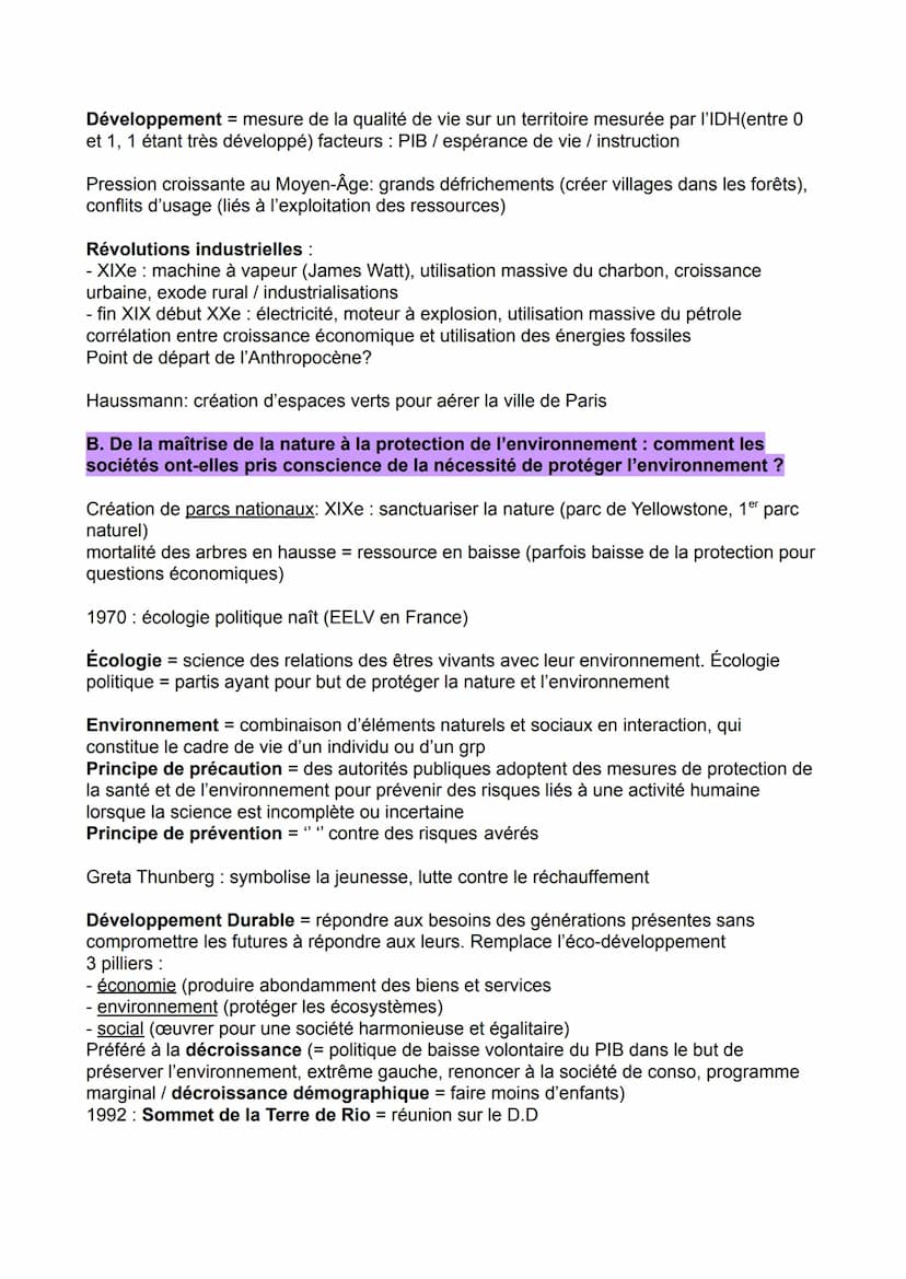 
<p>"La France périra faute de bois" J-B Colbert, ministre de Louis XIV<br />
"Notre maison brûle et nous regardons ailleurs" Jacques Chirac