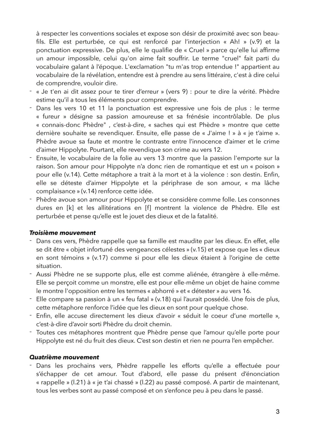 1
5
10
15
20
25
30
35
40
45
Hippolyte
Phèdre
Phèdre
Phèdre, Acte II scène 5, Racine, 1677
Dieux ! qu'est-ce que j'entends? Madame, oubliez-v