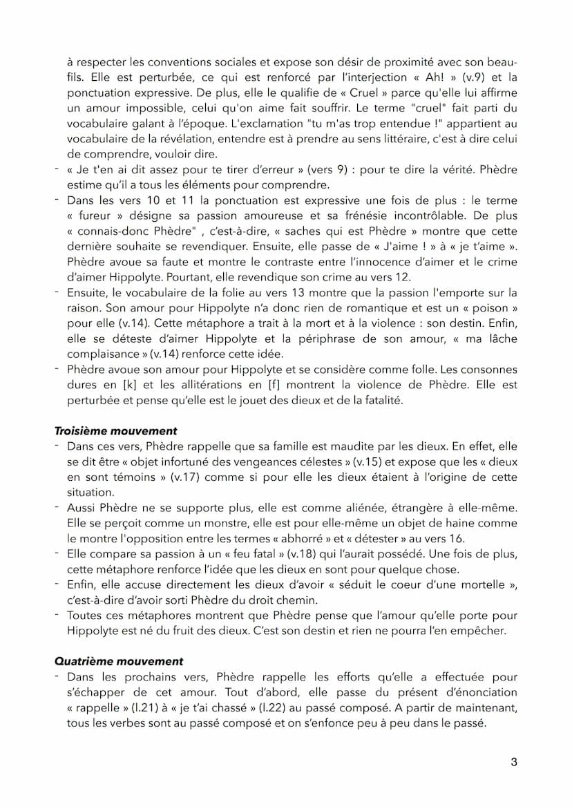 1
5
10
15
20
25
30
35
40
45
Hippolyte
Phèdre
Phèdre
Phèdre, Acte II scène 5, Racine, 1677
Dieux ! qu'est-ce que j'entends? Madame, oubliez-v