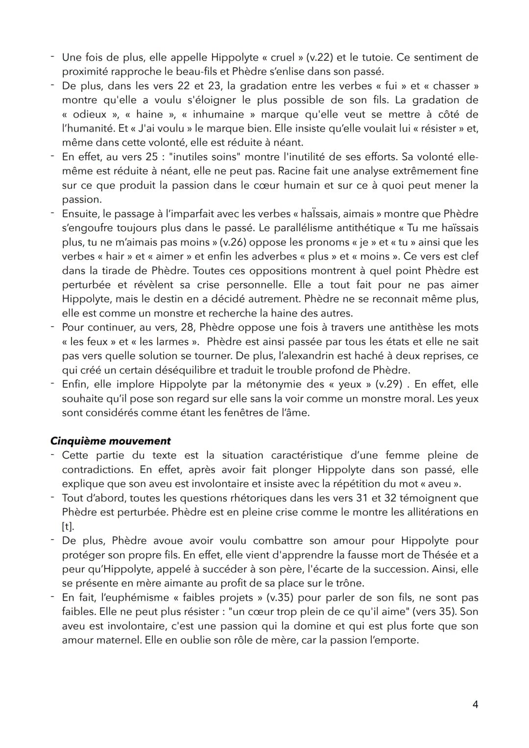 1
5
10
15
20
25
30
35
40
45
Hippolyte
Phèdre
Phèdre
Phèdre, Acte II scène 5, Racine, 1677
Dieux ! qu'est-ce que j'entends? Madame, oubliez-v