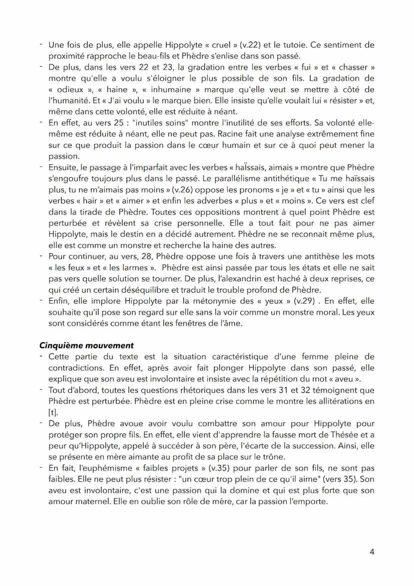 1
5
10
15
20
25
30
35
40
45
Hippolyte
Phèdre
Phèdre
Phèdre, Acte II scène 5, Racine, 1677
Dieux ! qu'est-ce que j'entends? Madame, oubliez-v