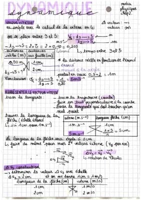 Know 2e Loi de Newton et Vecteur variation de vitesse  thumbnail