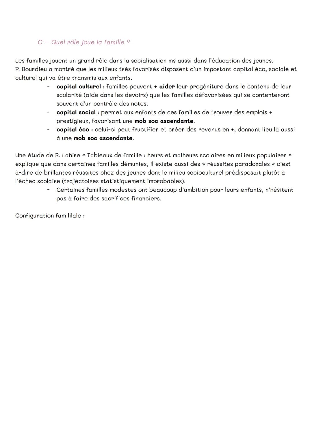 Chapitre 5: Sociologie – Quelles sont les caractéristiques
contemporaines et les facteurs de la mobilité sociale?
I- Comment définir et mesu