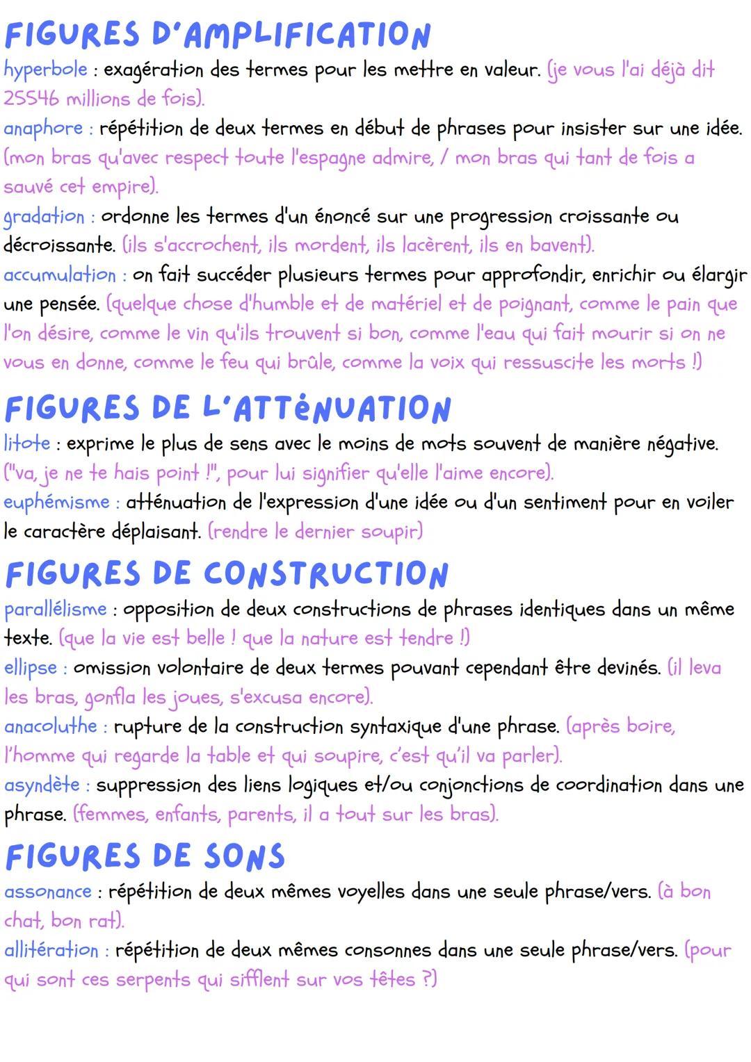 FIGURES DE STYLE
FIGURES DE L'ANALOGIE
comparaison : mise en relation de deux termes à l'aide d'un outil de comparaison.
(la lampe brille co