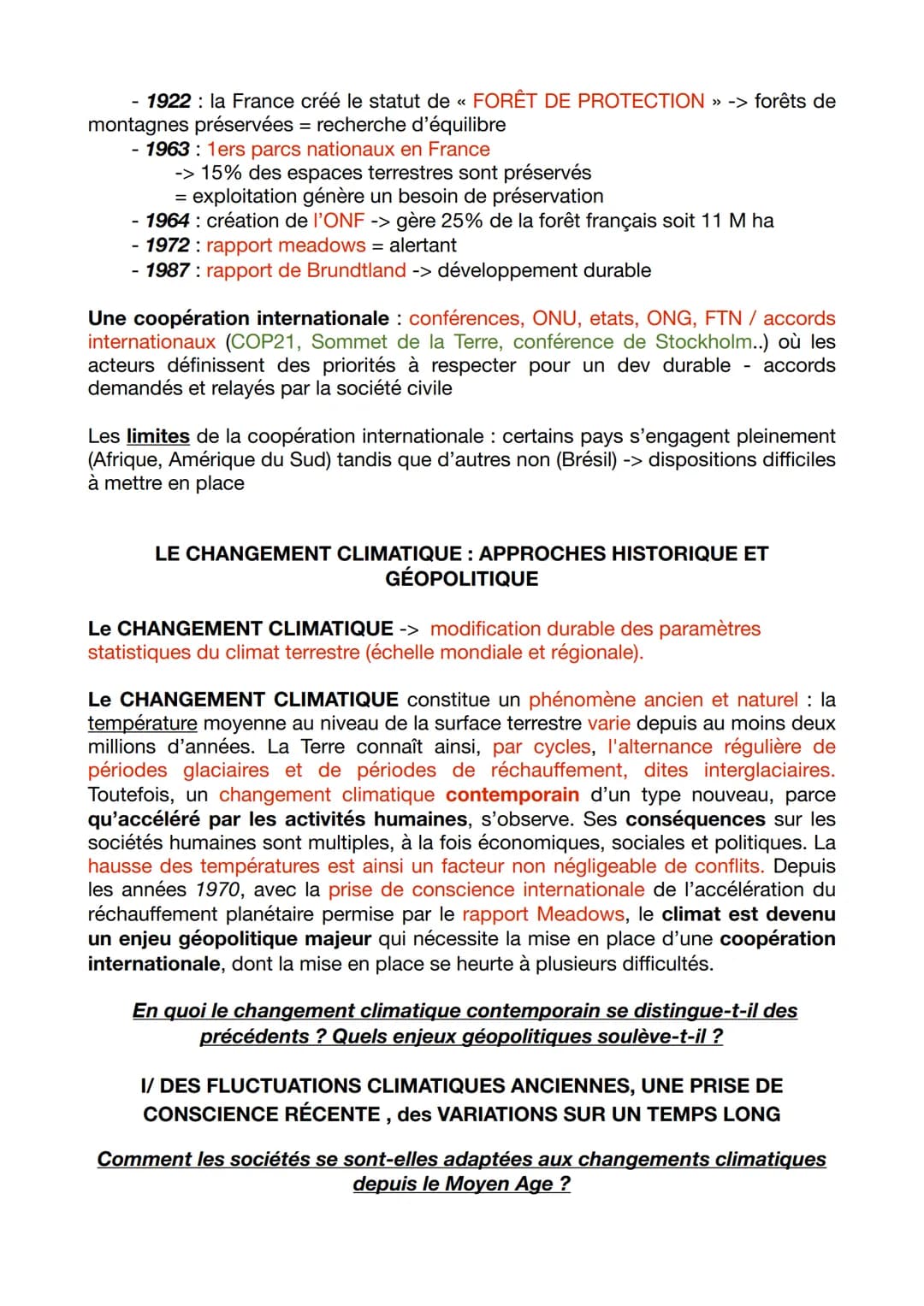 Environnement : Ensemble des conditions naturelles dans un écosystème donné,
impactées par les actions des sociétés humaines
EXPLOITER, PRÉS