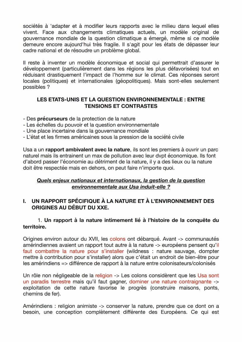Environnement : Ensemble des conditions naturelles dans un écosystème donné,
impactées par les actions des sociétés humaines
EXPLOITER, PRÉS