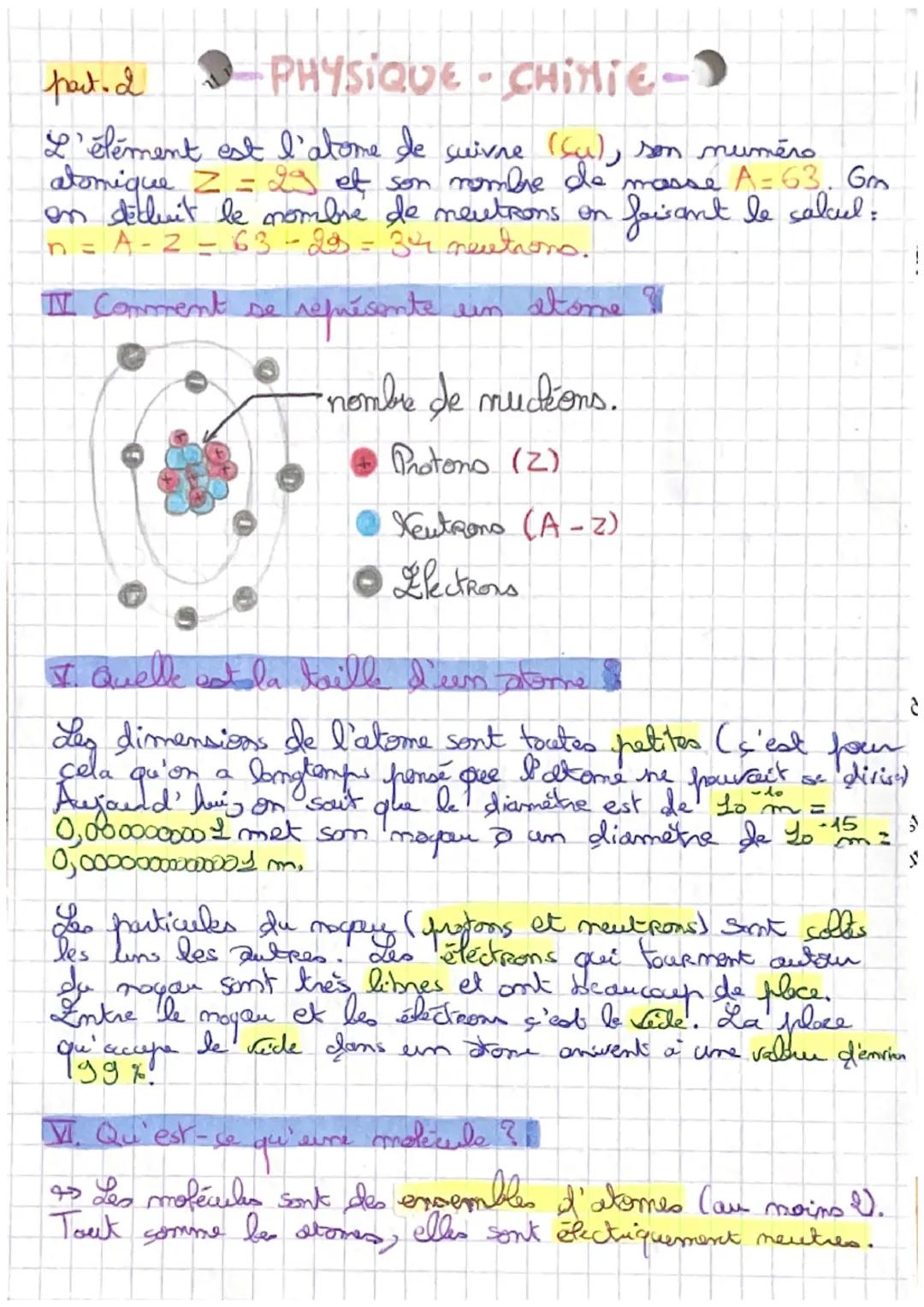 part. 1
) PHYSIQUE-CHinie-)
Le courant électrique dans les solutions acqueuses.
I. Composition des selections acqueusest

» Un ion est un at