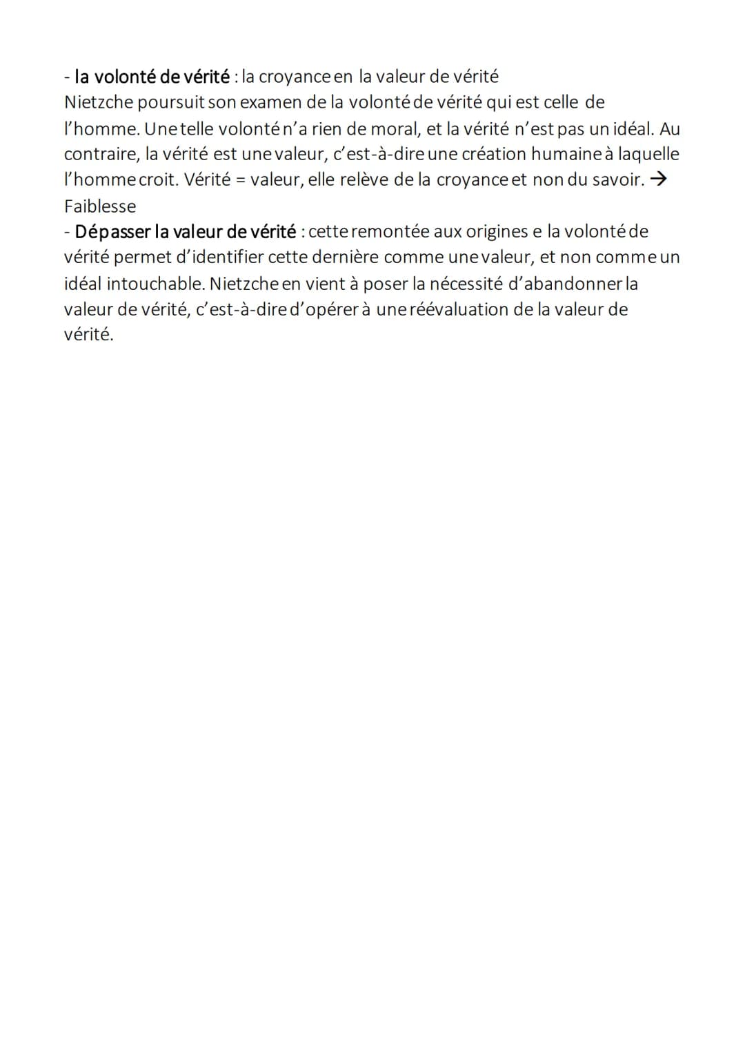 La vérité
1) Les définitions de la vérité
- D'un point de vue logique et empirique: On atteint le vrai par la réflexion et
le jugement, tand