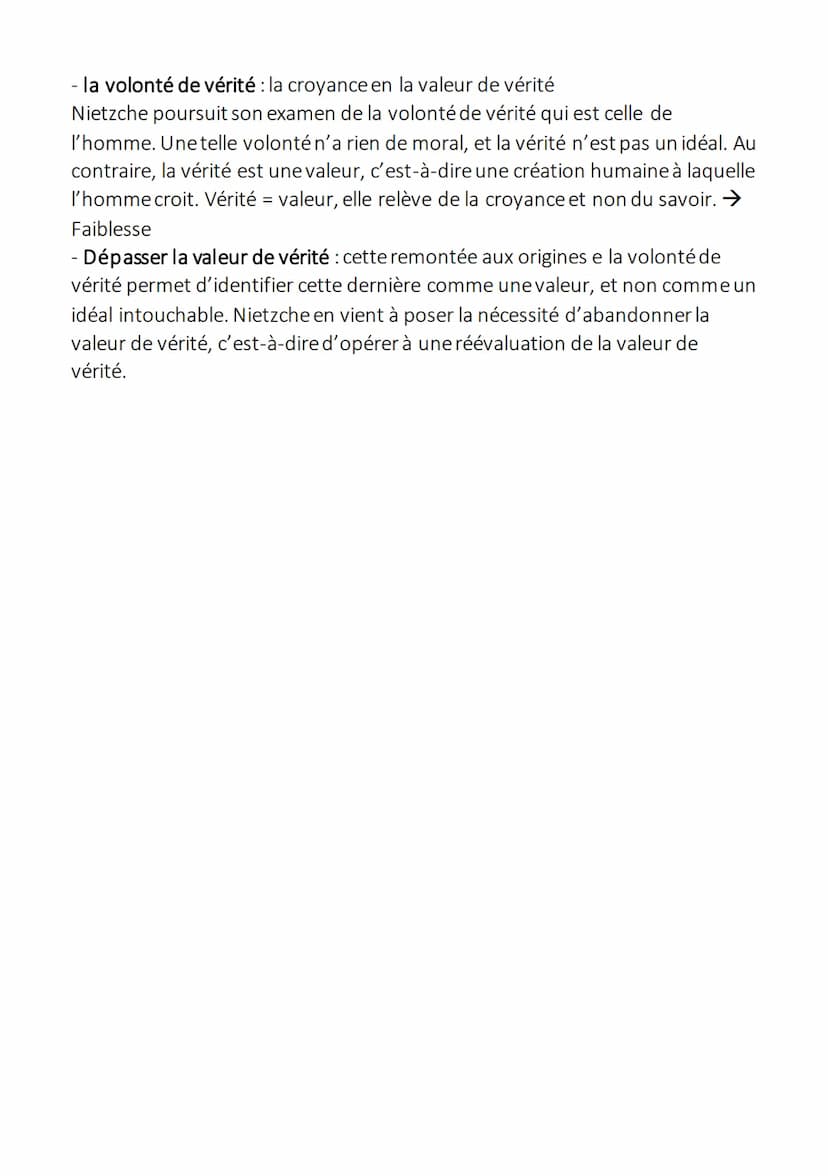 La vérité
1) Les définitions de la vérité
- D'un point de vue logique et empirique: On atteint le vrai par la réflexion et
le jugement, tand