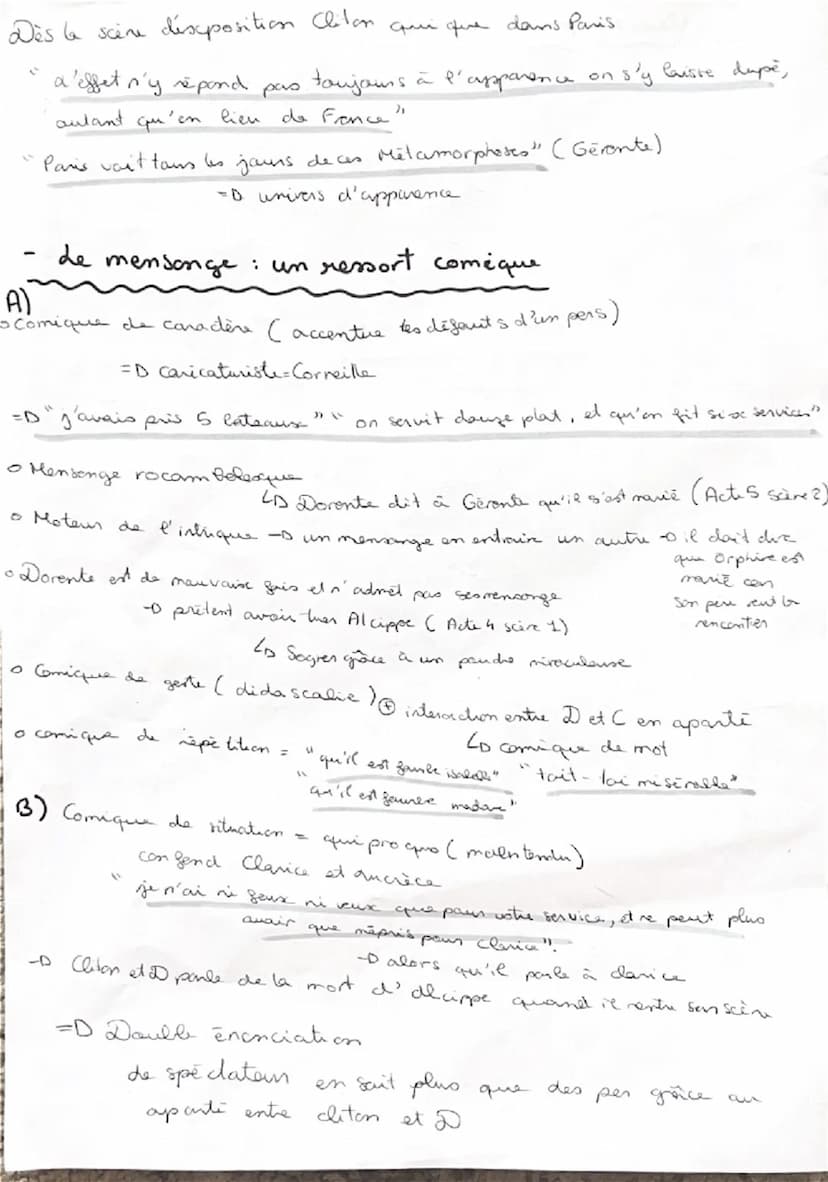 - Un univers d'apparence
A)
-D champs lesx du rensonge
Lo noms
commuuns = "rêverie"" menteries""Contes"
LD
"antifices" pièce (Tromperis,
moq