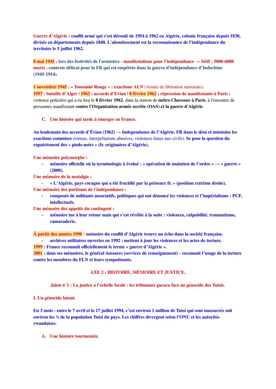 HGGSP THÈME 3: HISTOIRE ET MÉMOIRES.
Antoine Prost (historien français contemporain), dans son livre 12 leçons sur l'Histoire (1996) récapit