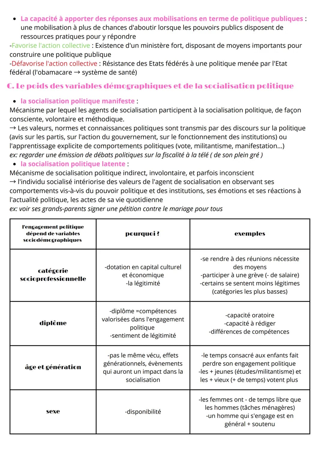 sc politque
l'engagement politique dans les démocraties
définitions :
engagement politique:
attitude consistant à intervenir dans la
vie pub