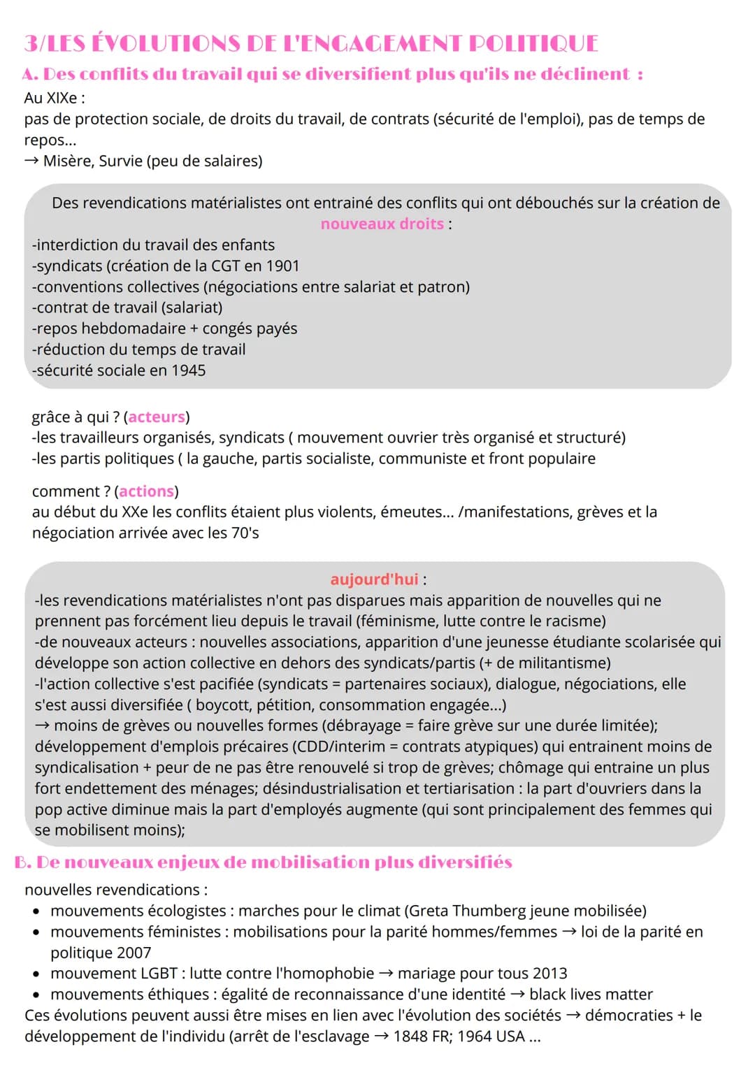 sc politque
l'engagement politique dans les démocraties
définitions :
engagement politique:
attitude consistant à intervenir dans la
vie pub