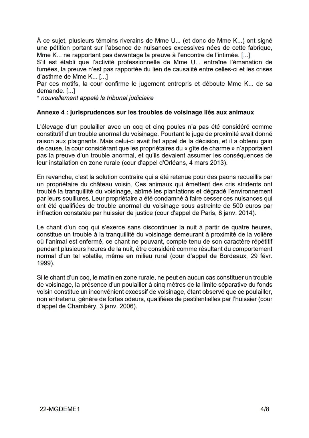 BACCALAURÉAT TECHNOLOGIQUE
ÉPREUVE D'ENSEIGNEMENT DE SPÉCIALITÉ
SCIENCES ET TECHNOLOGIES DU
MANAGEMENT ET DE LA GESTION
SESSION 2022
Droit e