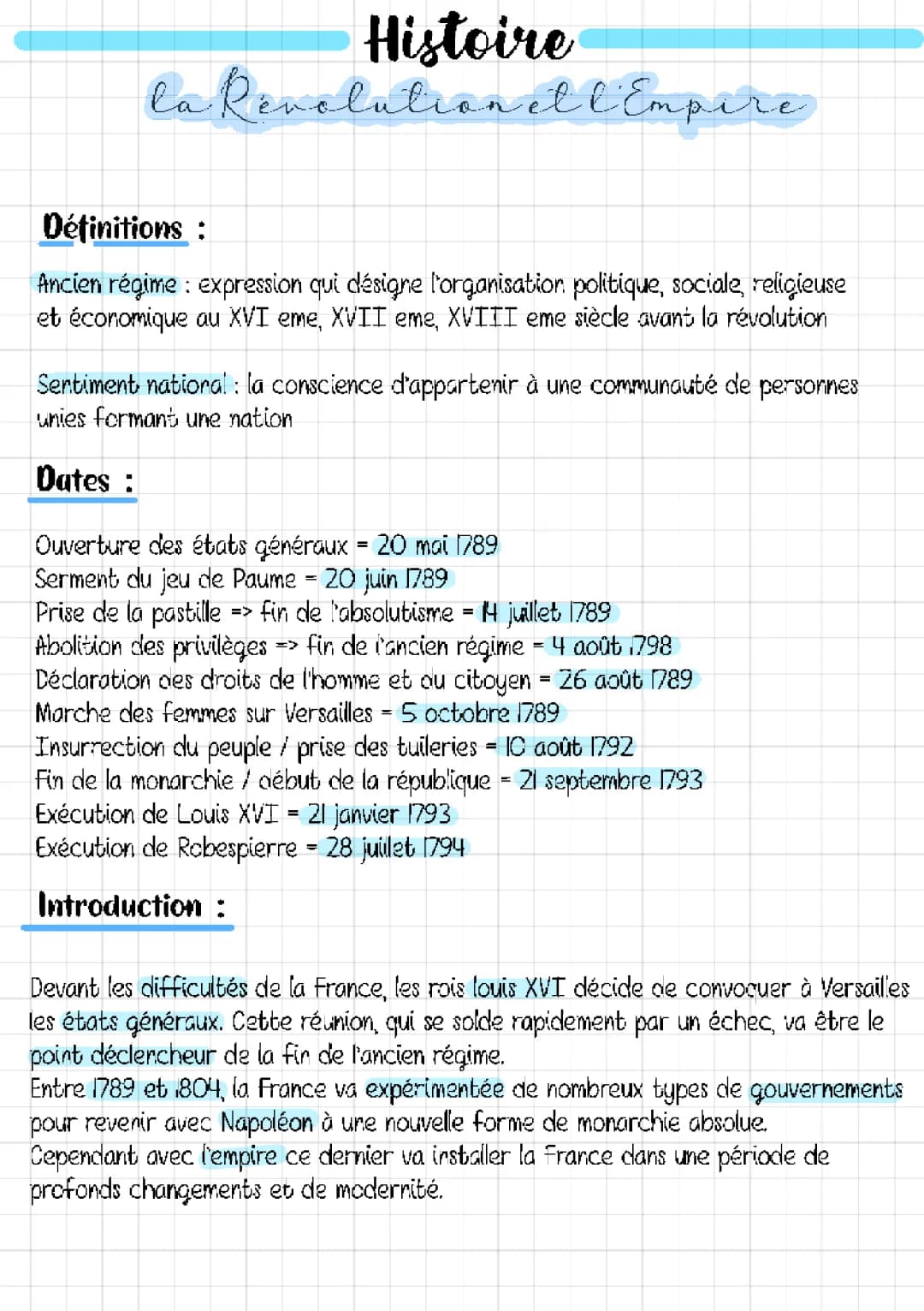 La révolution de l’empire 