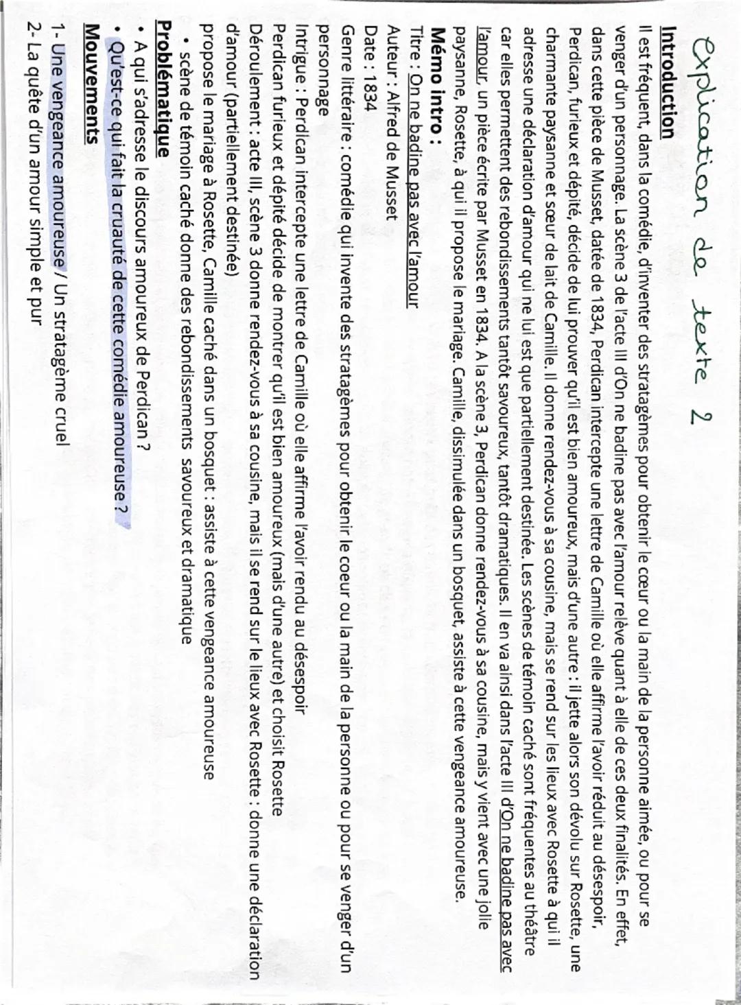 explication de texte 2
Introduction
Il est fréquent, dans la comédie, d'inventer des stratagèmes pour obtenir le cœur ou la main de la perso