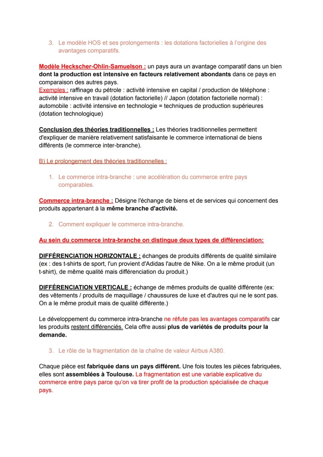 Chapitre 2 : Quels sont les fondements du commerce international et de
l'internationalisation de la production ?
Introduction :
La pandémie 