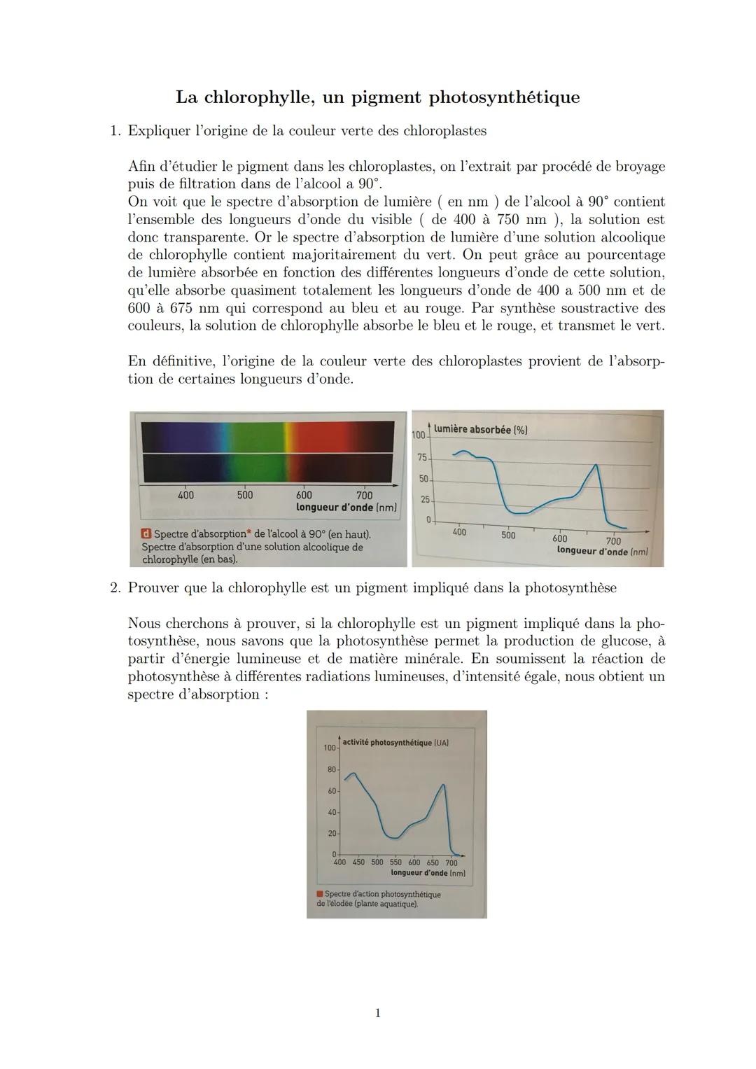 LYCEE GENERAL ET TECHNOLOGIQUE LA BRUYERE

La chlorophylle, un pigment photosynthétique

30 novembre 2021

AFFICHARD-PIERRI Gaëtan: gaetan_v