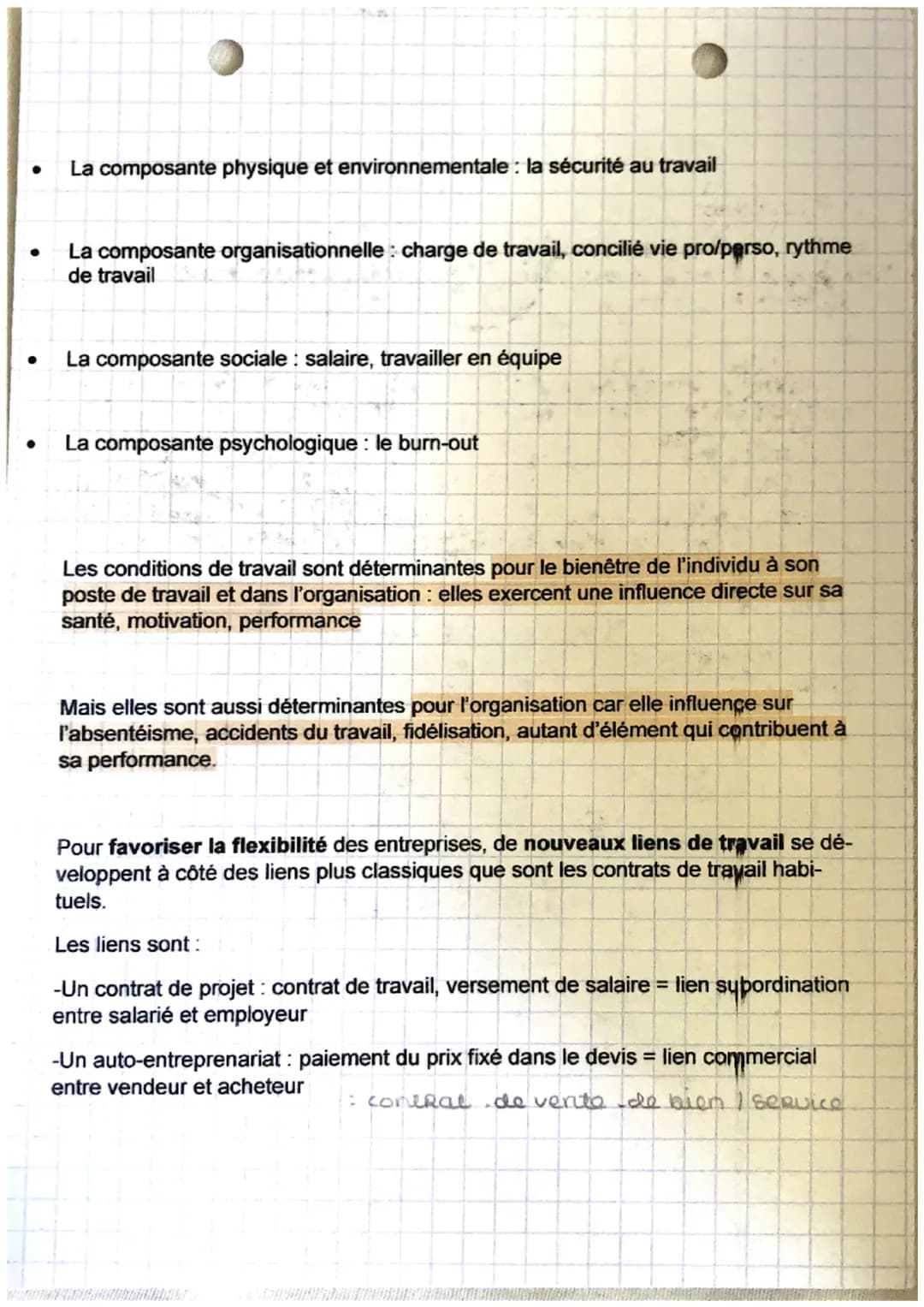 gestion
chapitre
L'activité de travail
Définition:
L'activité de travail est un ensemble de tâches organisées entre elles, exécutés
par un o