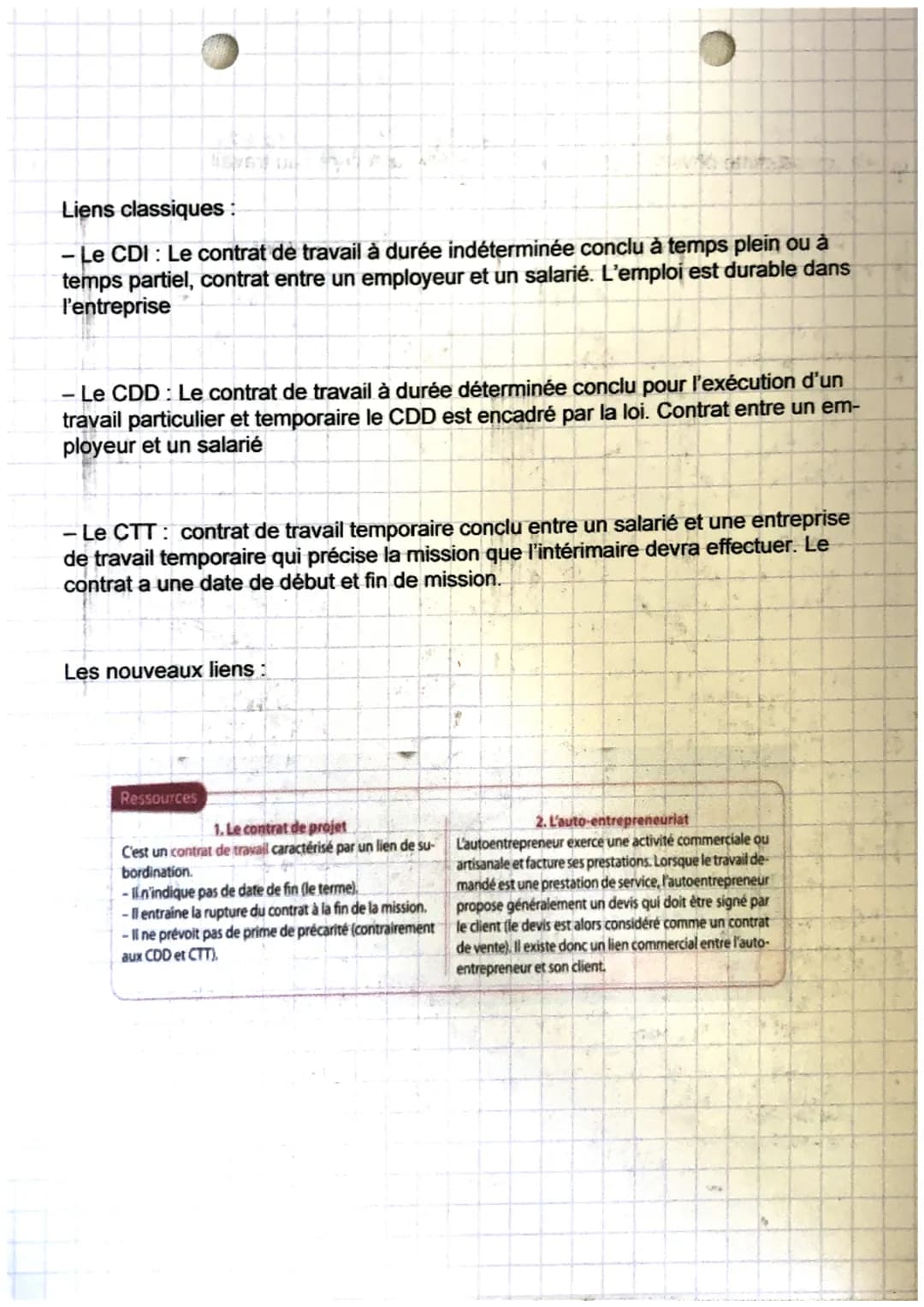 gestion
chapitre
L'activité de travail
Définition:
L'activité de travail est un ensemble de tâches organisées entre elles, exécutés
par un o