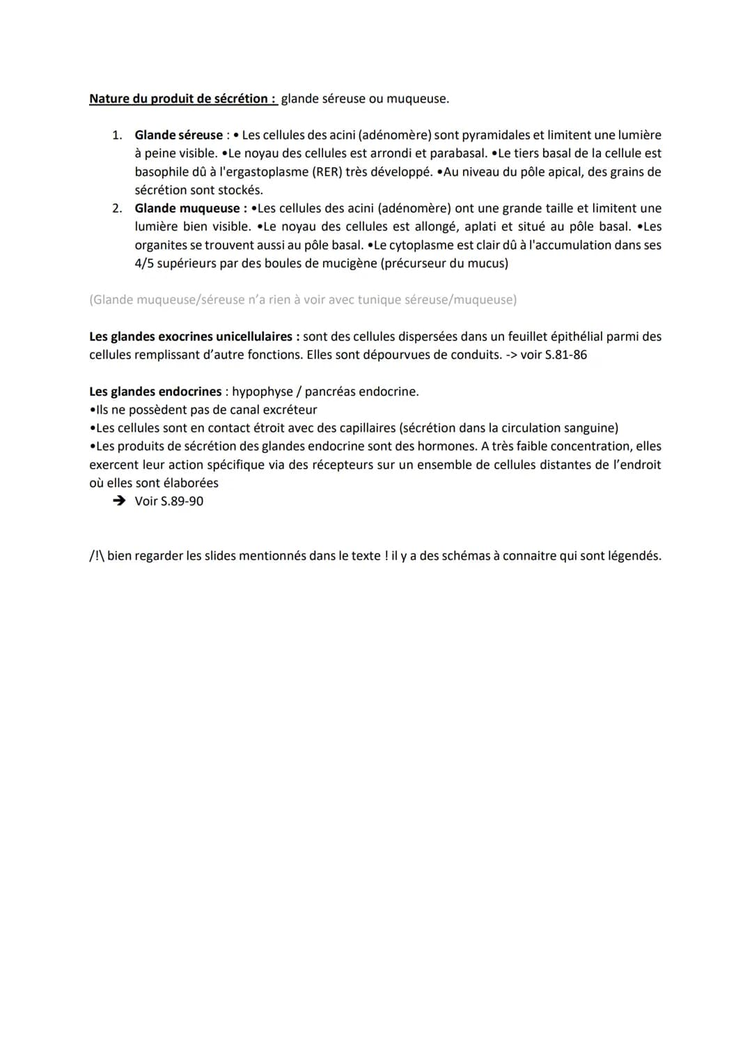 TISSUS EPITHELIAUX
Définition: Les tissus épithéliaux sont constitués de cellules étroitement associées, juxtaposées,
solidarisées par des s