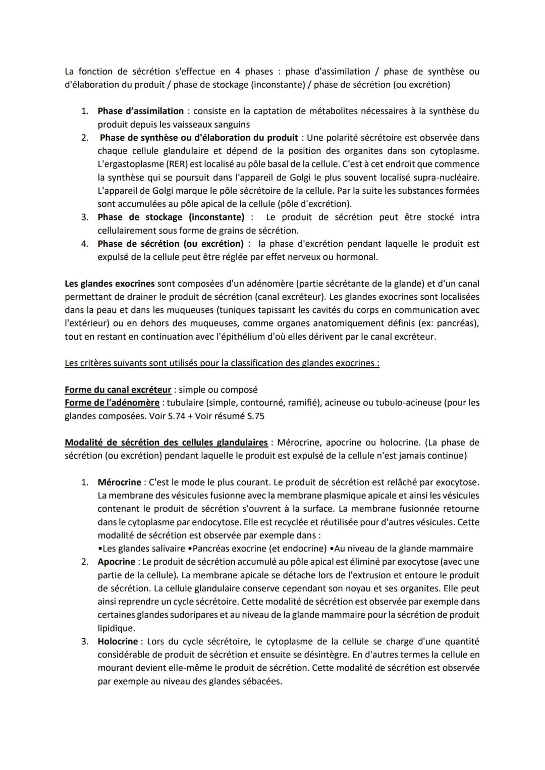 TISSUS EPITHELIAUX
Définition: Les tissus épithéliaux sont constitués de cellules étroitement associées, juxtaposées,
solidarisées par des s