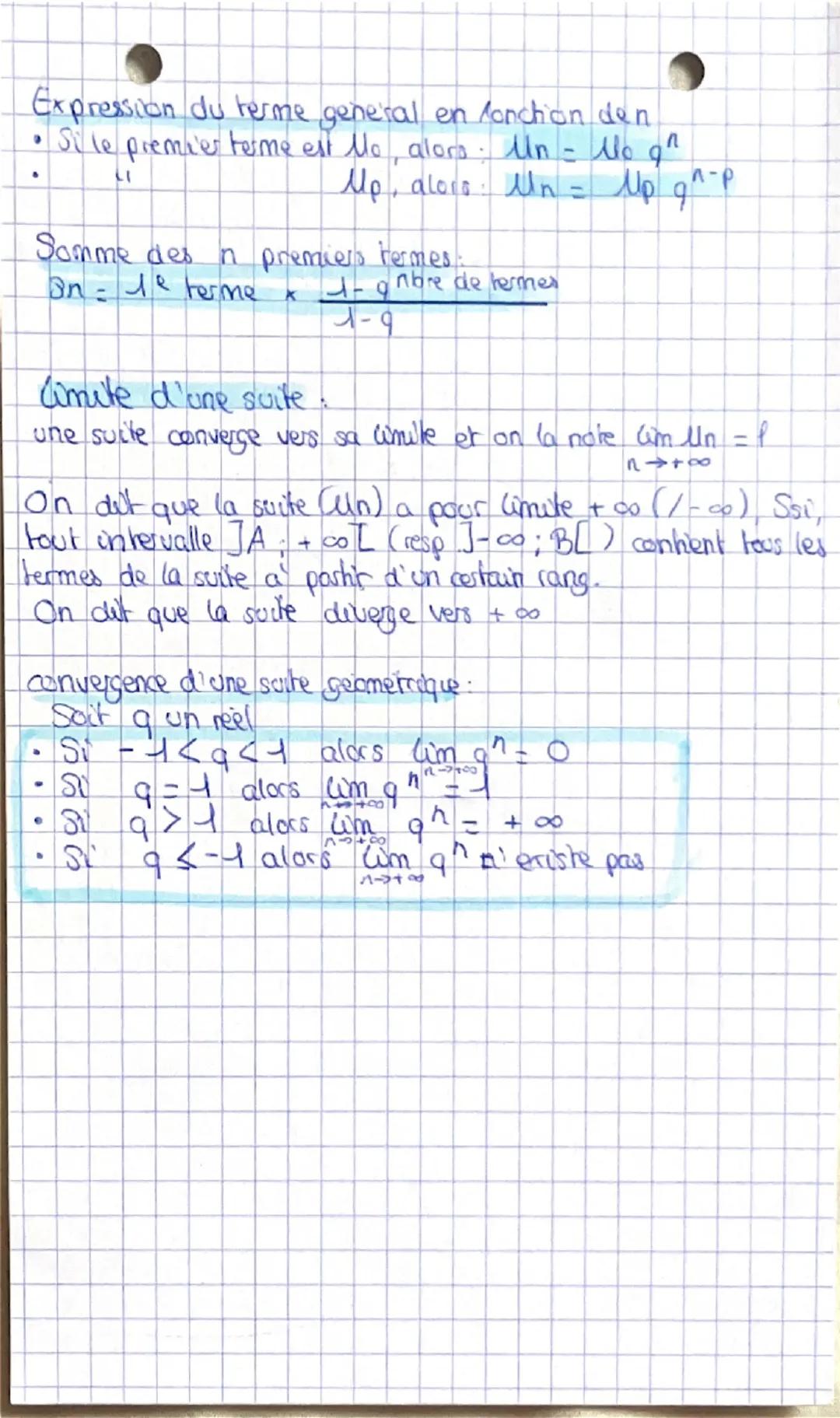 Hatho
suite numerirque: une succession de nombres reels ardennes
A un rang dennen, on associe un nombre reel Un
Lorsque le terme general Un 