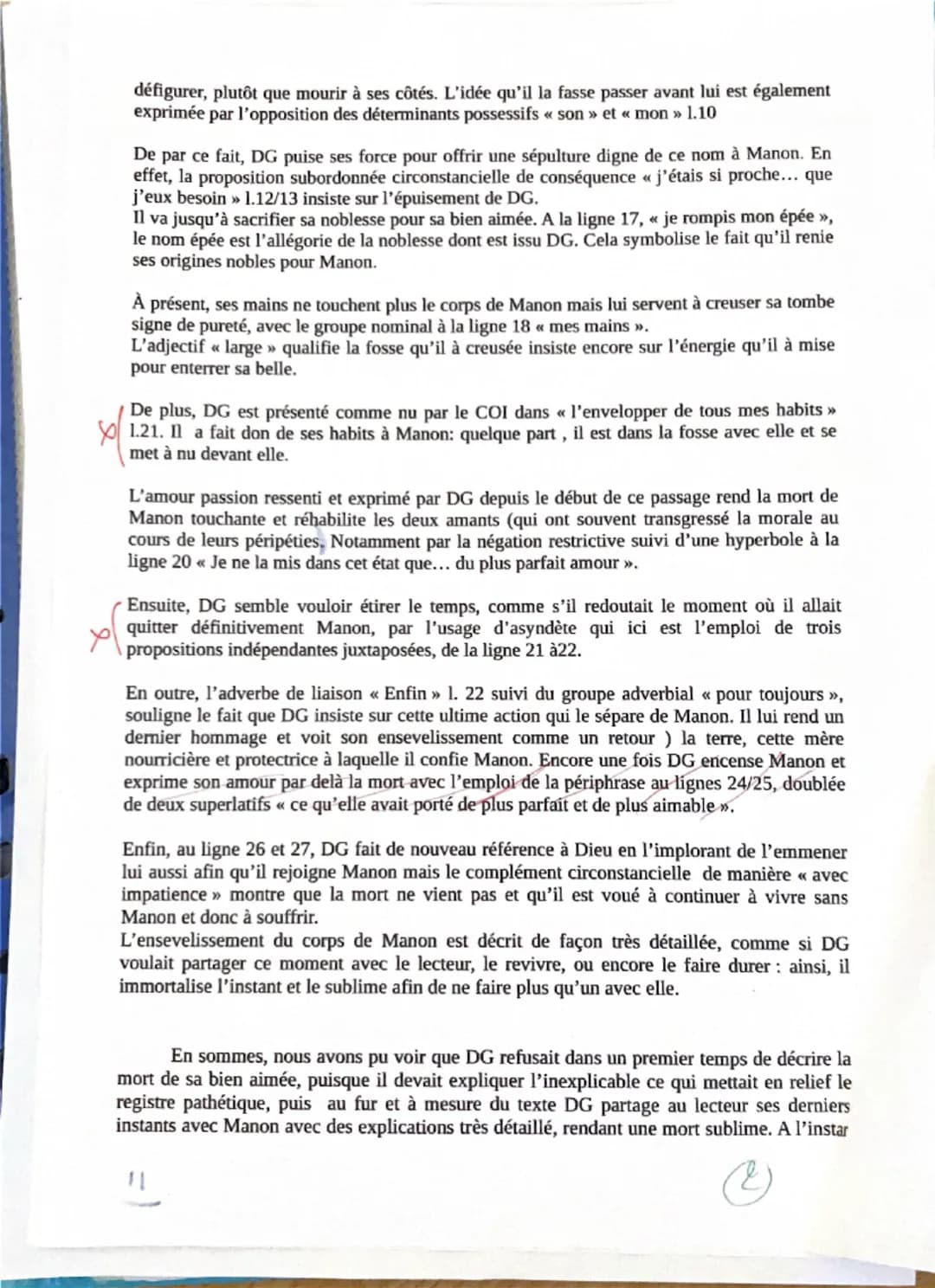 Texte 6/16
Spati
adj
vic
adi
10
15
20
25
Après avoir combattu en duel le neveu du Gouverneur de Louisiane qu'il voulait
marier à Manon, Des 