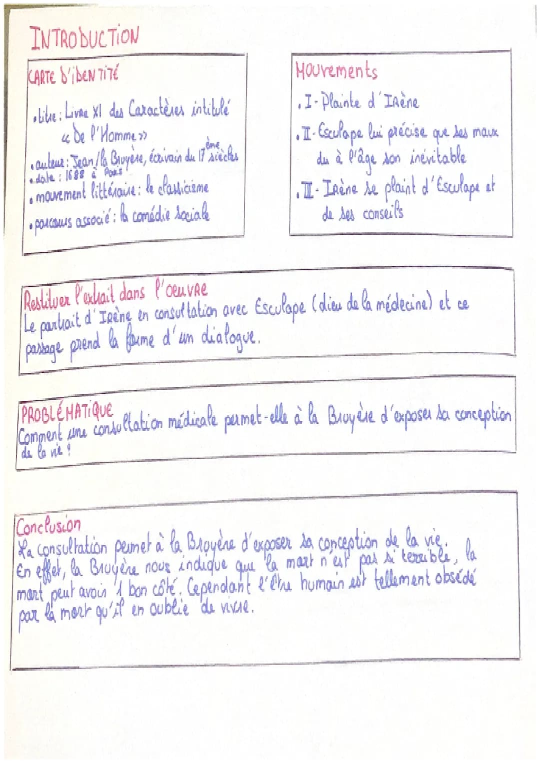 INTRODUCTION
KARTE S'IDENTITE
•titre: Live X1 des Caractères intitulé
<< de l'Homme. >>
• auteur: Jean / la Bruyère, écrivain du 17 siècles
