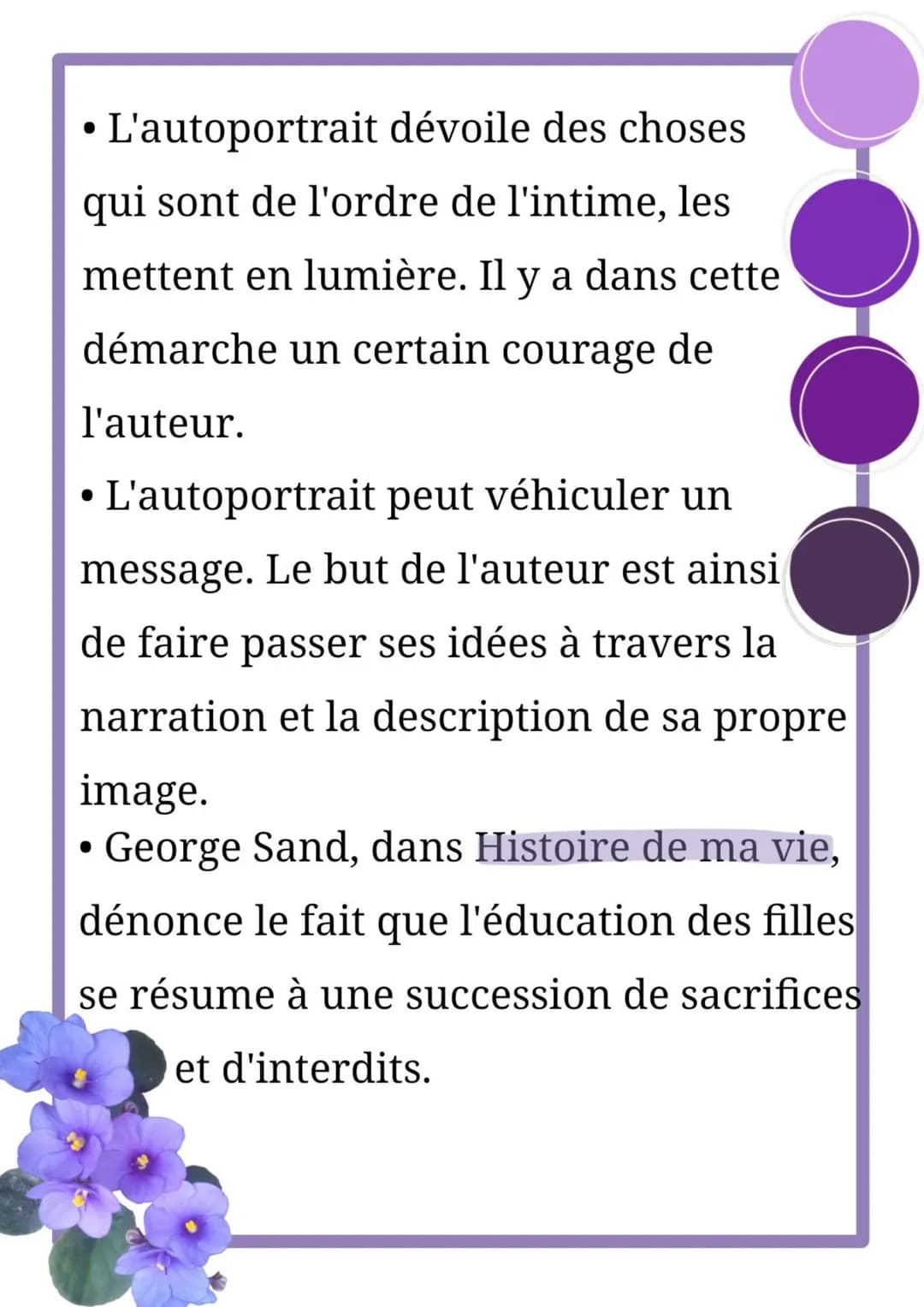 Chapitre 1: Se chercher, se
construire, se raconter, se
représenter
• L'auto-portrait témoigne du
●
désir de l'auteur de se représenter:
il 