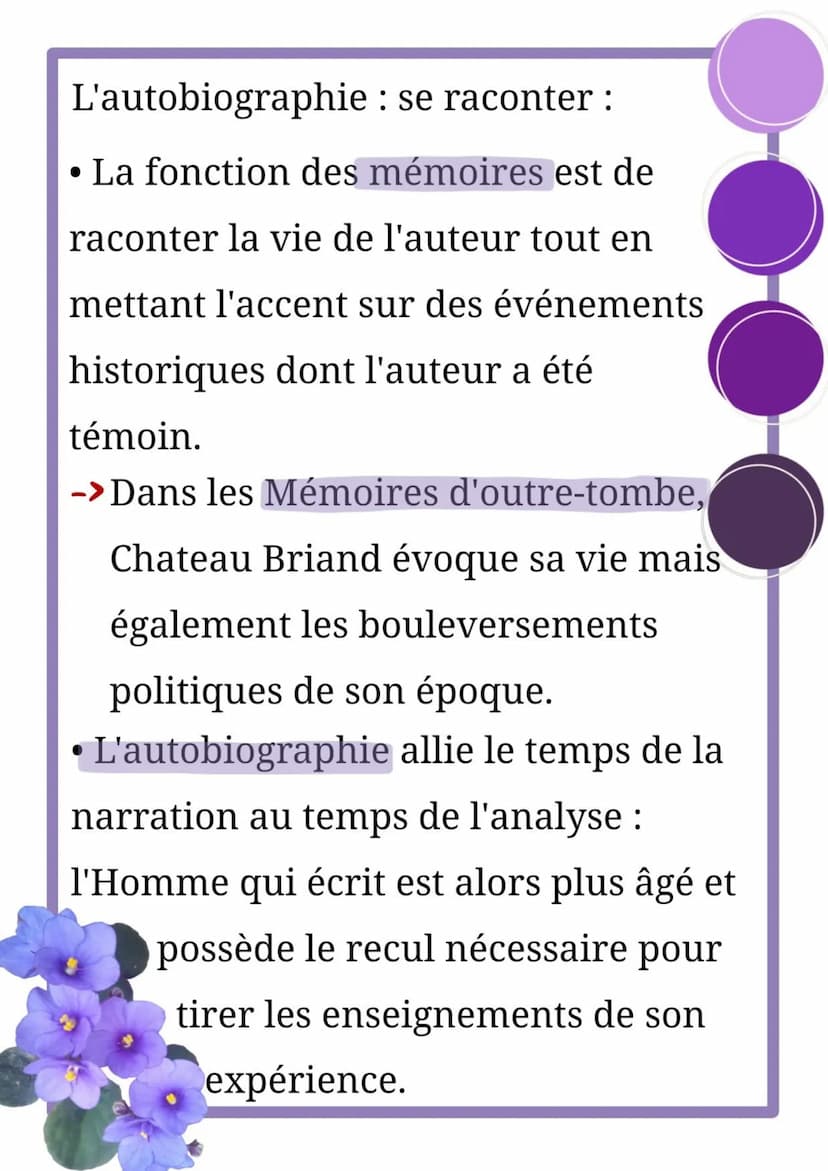 Chapitre 1: Se chercher, se
construire, se raconter, se
représenter
• L'auto-portrait témoigne du
●
désir de l'auteur de se représenter:
il 