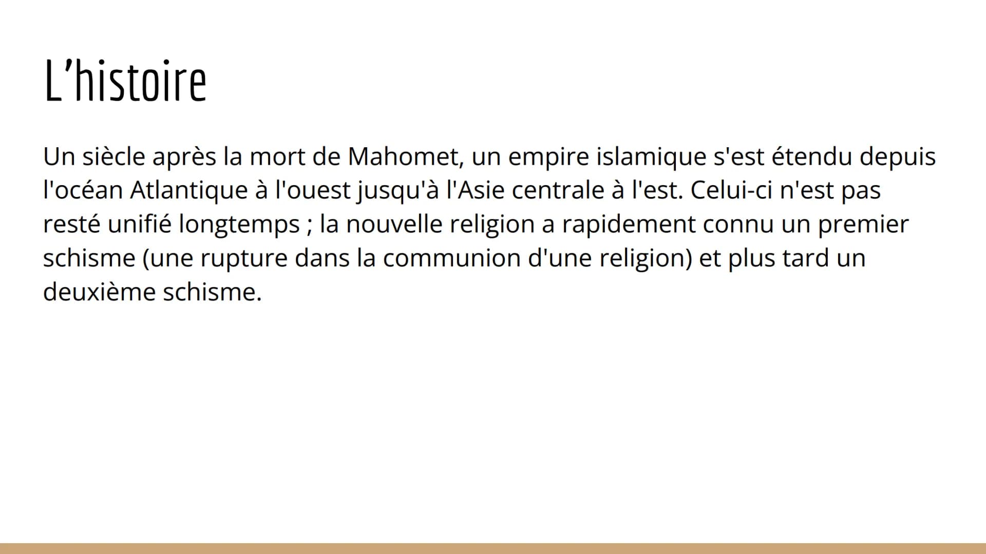 
<p>Le livre "Islam" traite de l'origine de l'islam, de son histoire, de son développement et de ses principaux aspects tels que les règles 