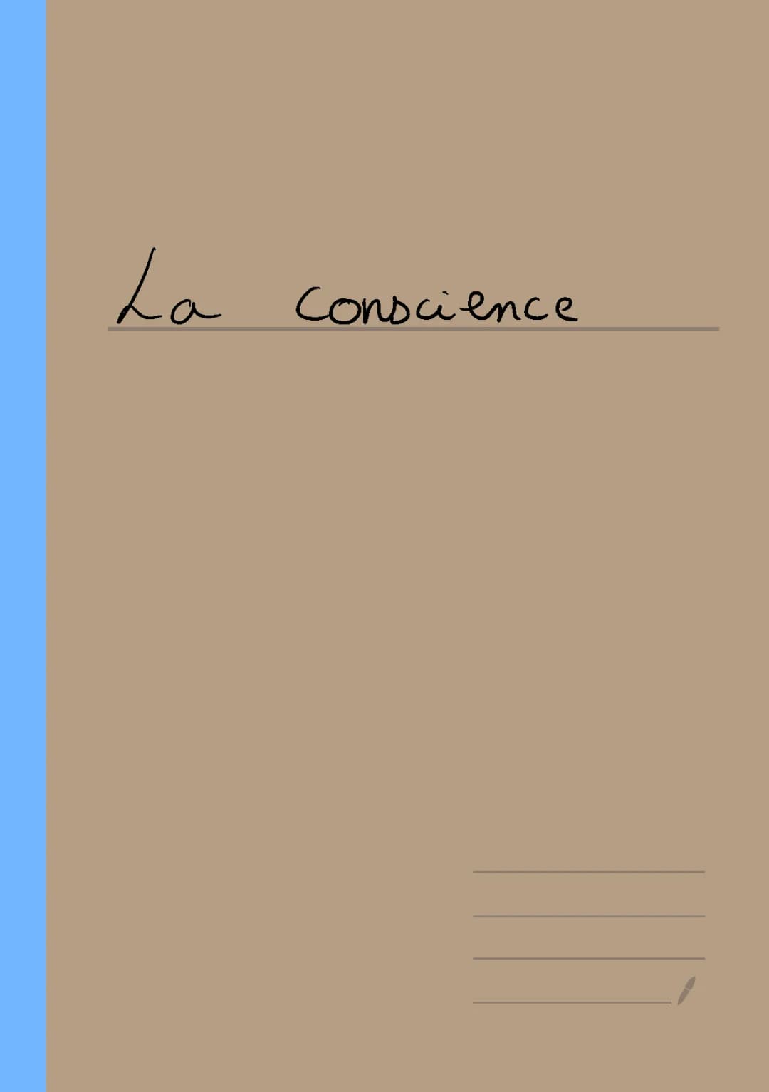 La Conscience en Philo: Fiche PDF et Sujets Corrigés pour Terminale