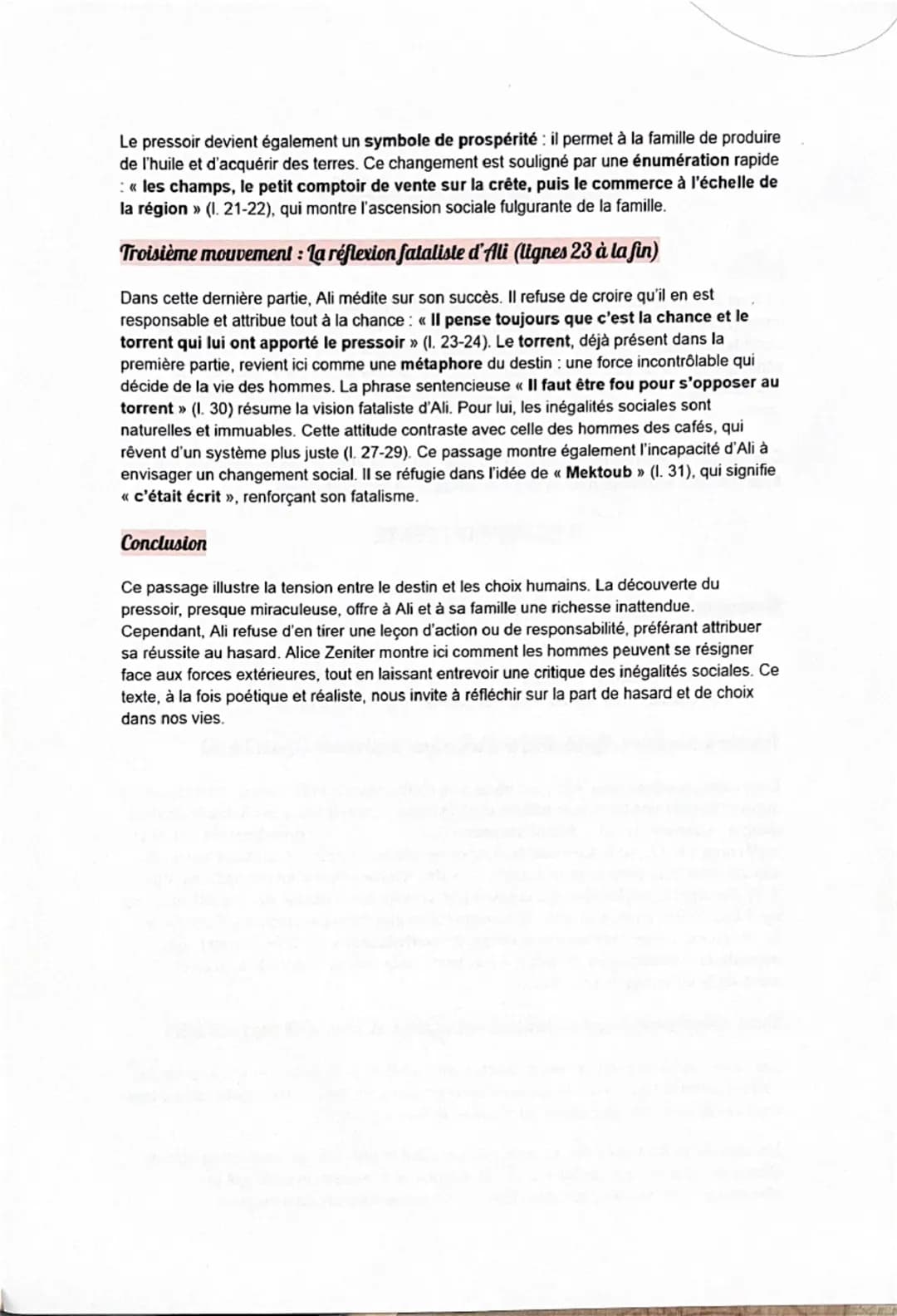 --- OCR Start ---
Analyse Linéaire Irène
Le texte proposé est extrait de Les Caractères (1694), une œuvre majeure de Jean de La
Bruyère qui 