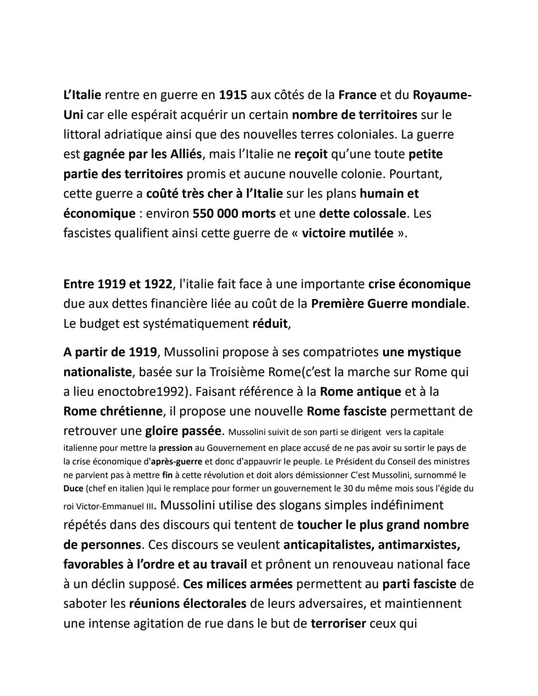 · Présentation, idéologie
. Comment est-il arrivé au pouvoir ?
. Sa fin
. Sources
· Présentation,
MUSSOLINI
Ne le 29 juillet 1883 dans une f