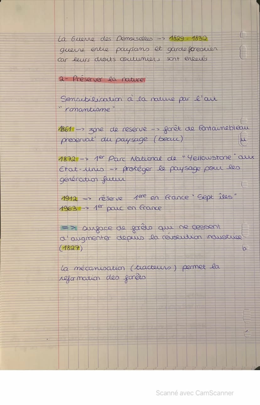 C
Axe 1 Exploiter, préserver et protéger les milieux
Introduction:
U exploitation est à l'origine de consequences
Preserver :-> pour exploit