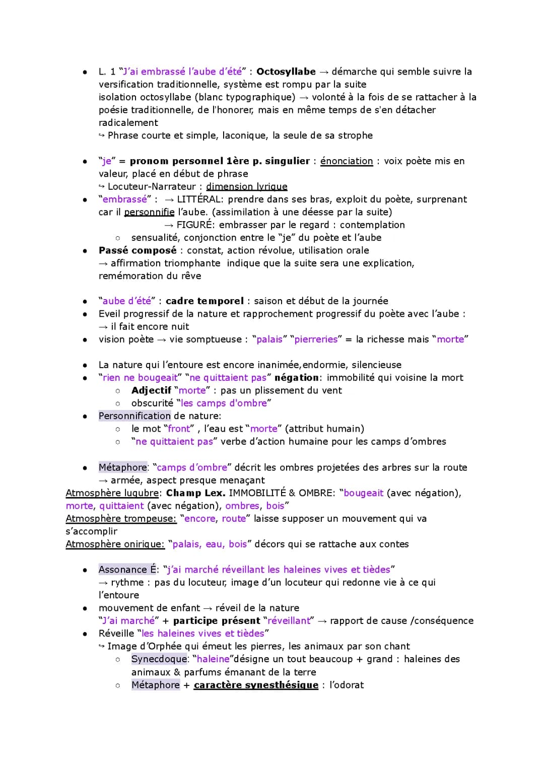 Aube Rimbaud : Analyse et Explication pour les Jeunes