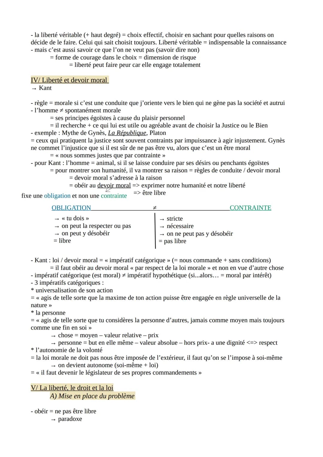 → le droit
→ le devoir
... la philosophie politique
LA LIBERTÉ
Introduire avec des exemples:
* l'Âne de Buridan (philosophe du XIIe)
L'âne e