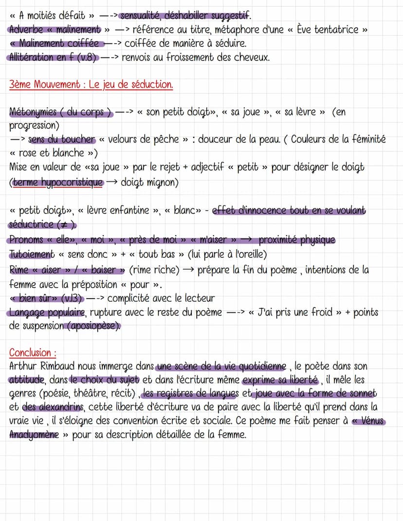 Introduction:
Arthur Rimbaud « La maline »
La Maline est un poème du recueil de poésie Cahier de Douai écrit par Arthur Rimbaud à
l'âge de 1