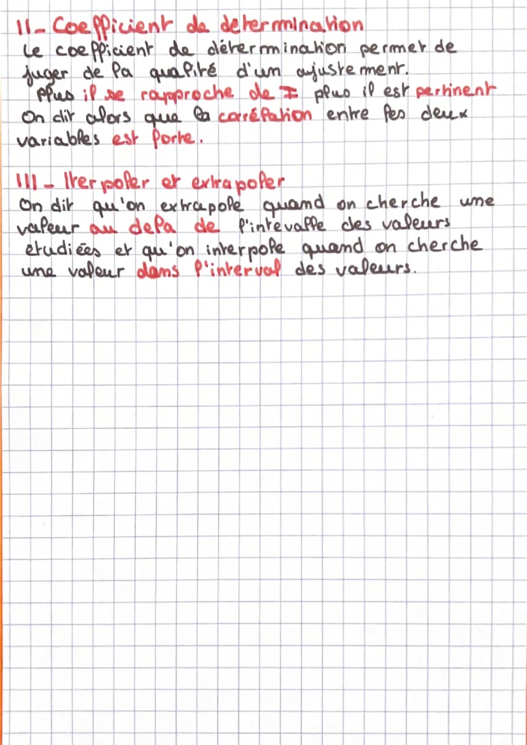 statistiques à 2 variables.
- nuage de points et ajustements
ajuster un mage de point c'est observer
la forme due nuage de point pour cherch