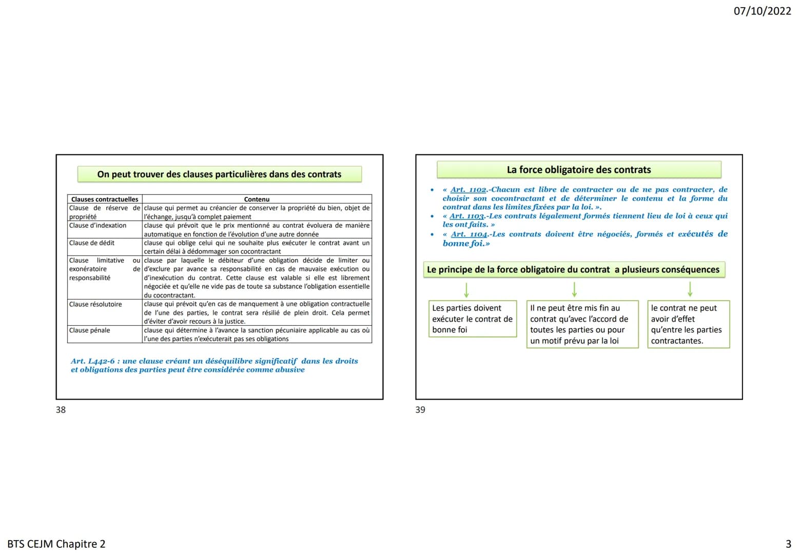 34
La négociation précontractuelle
Objet de la négociation = préparer les conditions essentielles d'un contrat entre
professionnels lorsque 