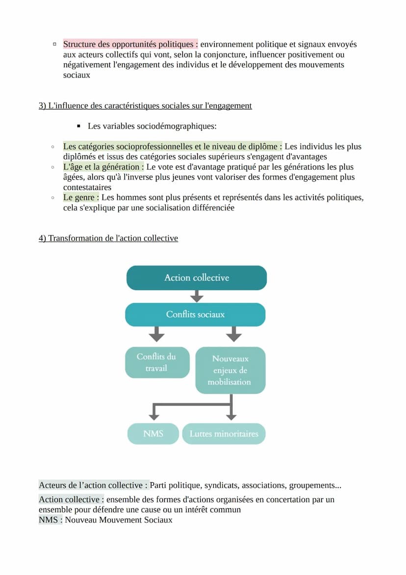Chapitre 3 : L'engagement politique
1) Les différentes formes de l'engagement politique
Militantisme: engagement des individu dans un parti,