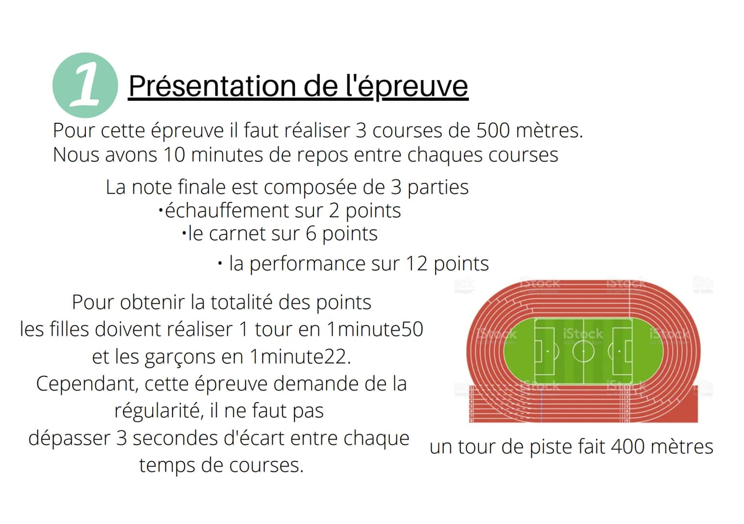 Epreuve 3×500
baccalauréat 2021-2022
Lou Gabard
Terminale Titane 1
Présentation de l'épreuve
Pour cette épreuve il faut réaliser 3 courses d
