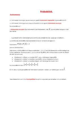 Know Cours de probabilité. thumbnail