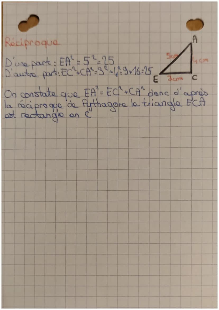 Le triangle ABC est rectangle
on A. On applique le theoreme
de Pythagore
2
Pythagore
BC²=BA²+ACT
BC² = 7² +
7² +5²
BC² = 49 +25
BC² = 74
de 