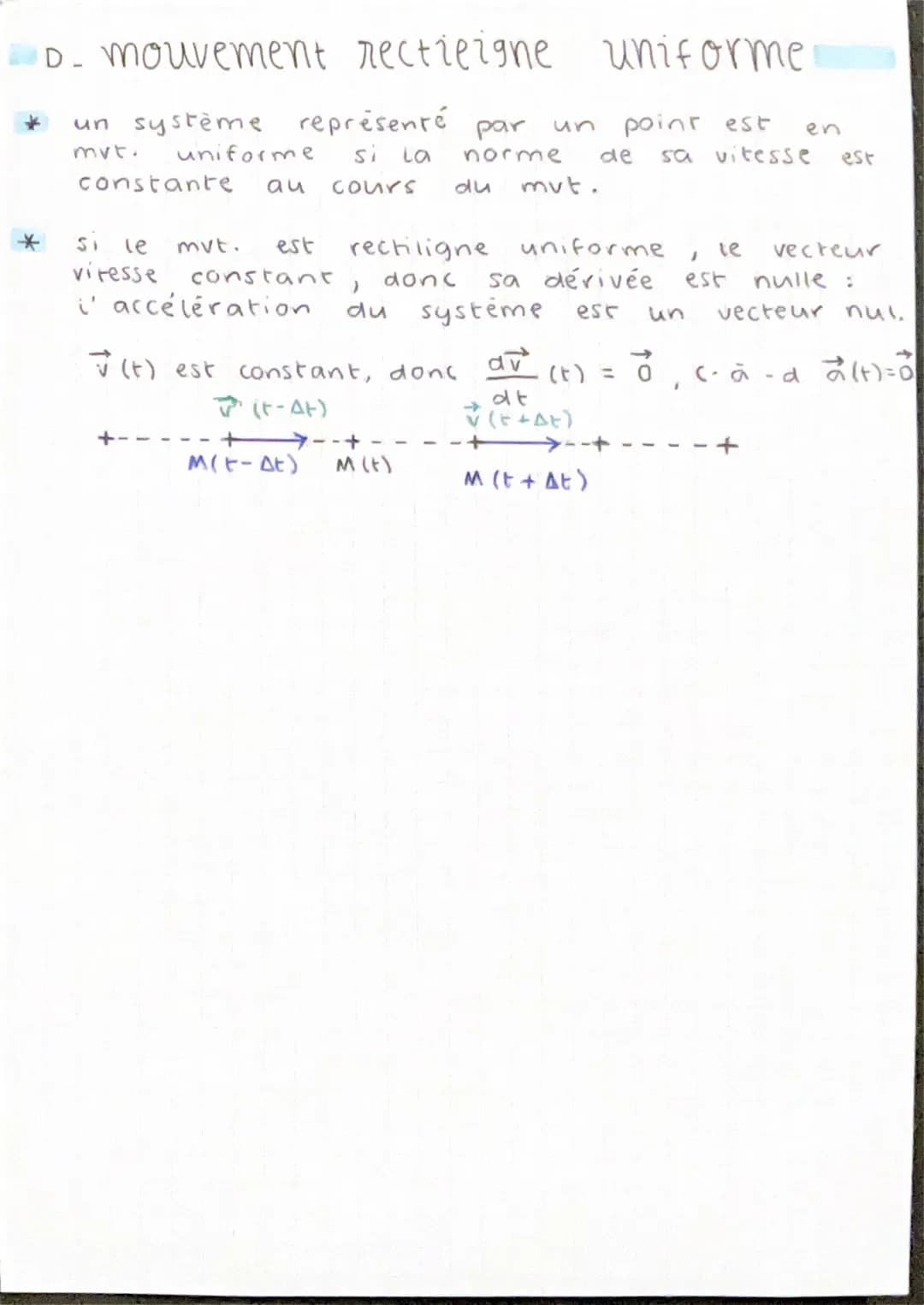 علمهم مهم
Chimie
2. MOUVEMENT CIRCULAIRE + REPÈRE DE FRENET
REPERE DE FRENET
DEF: le repère de frenet est un repère orthonormé
mobile attach