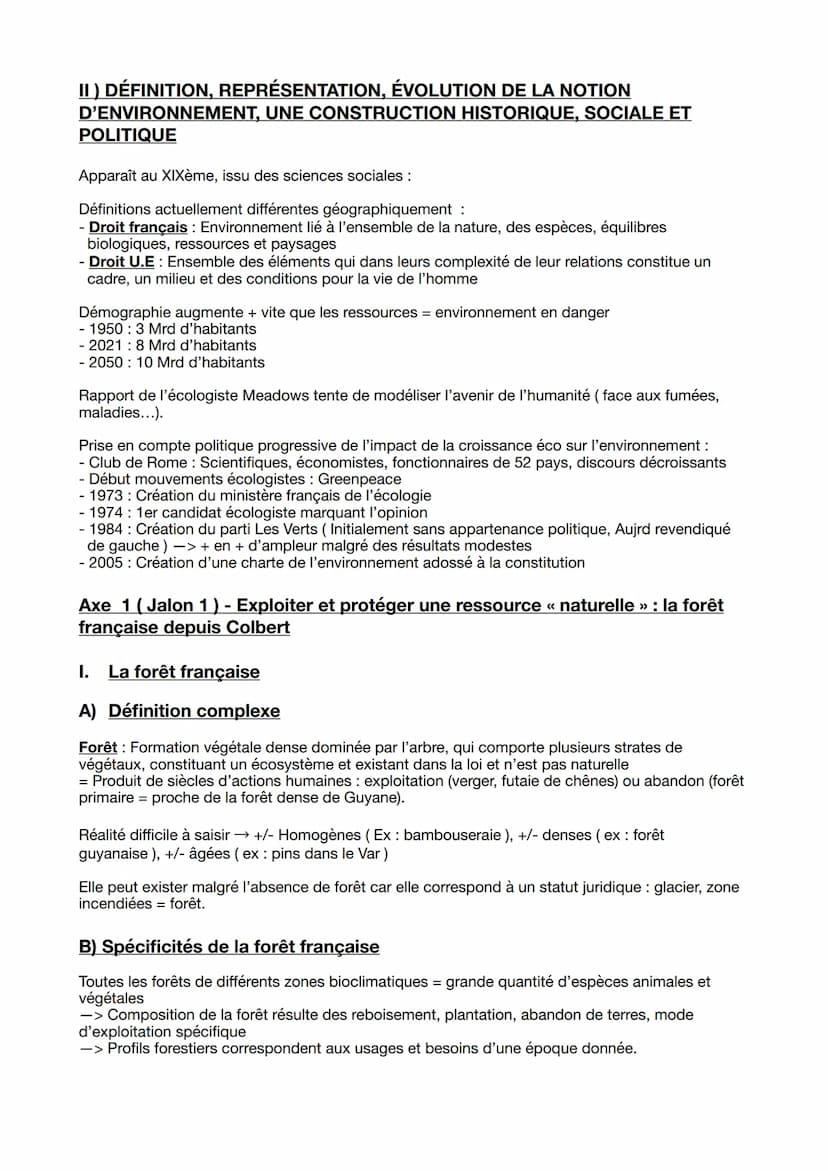 ENVIRONNEMENT
Exploitation et protection : un enjeu planétaire
INTRODUCTION : QU'EST-CE QUE L'ENVIRONNEMENT ?
Environnement : L'ensemble des