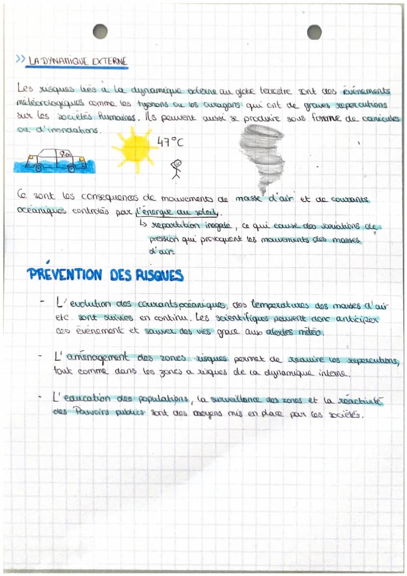 >> LA DYNAMIQUE INTERNE
Pour évaluer un risque géologique, il faut considerer 2 aspects
ALEAbilité qu'un
ALLA
Sciences
LA DYNAMIQUE INTERNE
