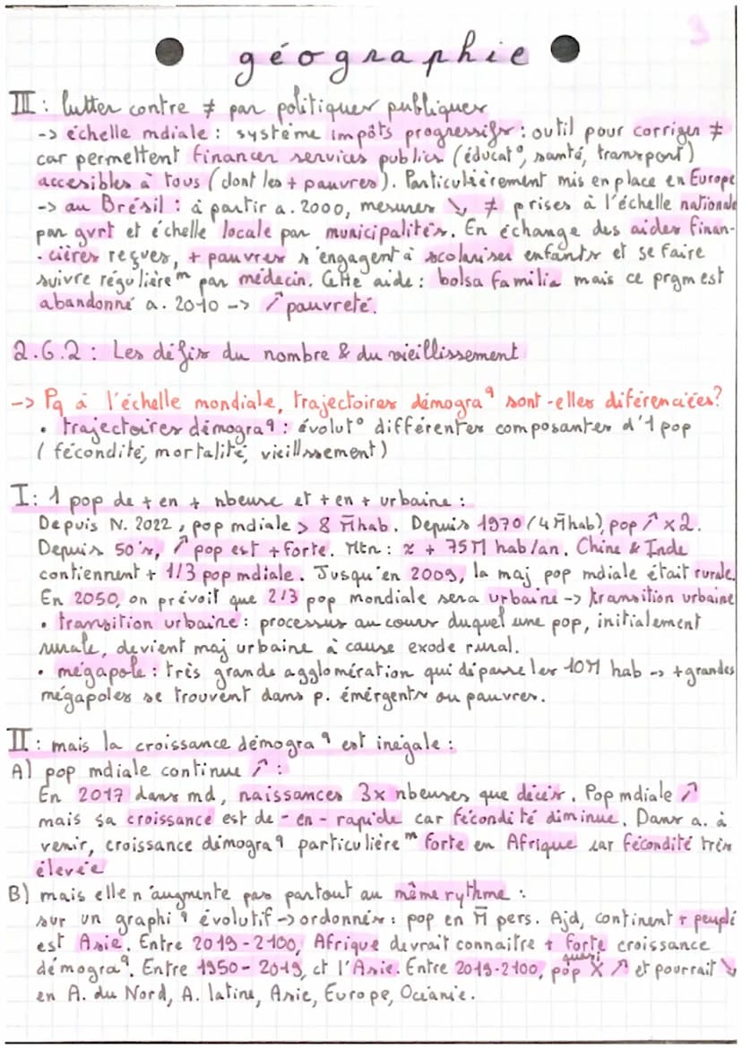 intro:
• territoire: espace approprié par une société
étude de la pop: demographie
dupt: processus de transfo politig, économiq, sociale dét
